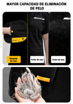 Guante de Grooming Antiestático para Mascotas – Elimina el Pelo con un Simple Acaricio